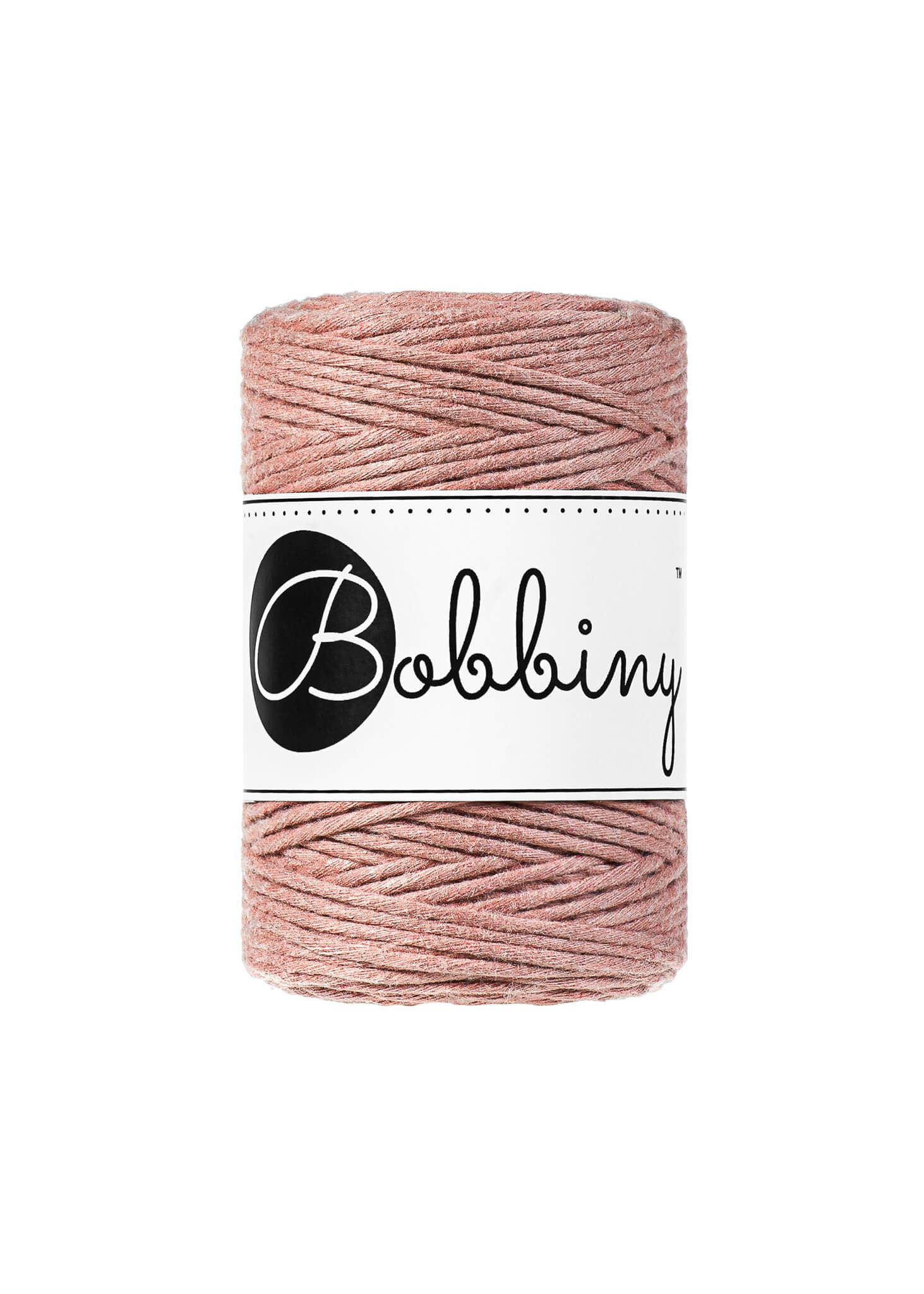 Bobbiny Single Twist Macrame Cord Baby 1.5 mm - enkeltvinnat makramégarn