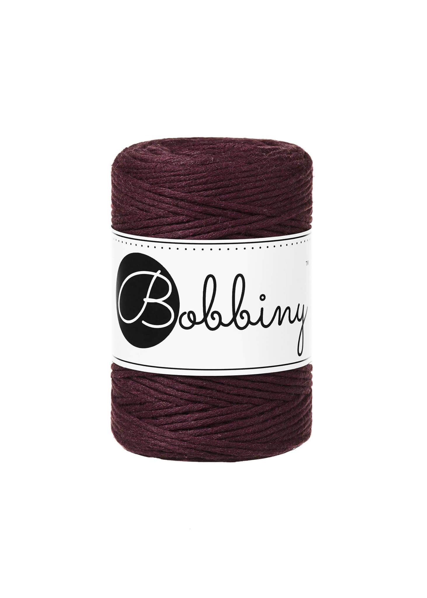 Bobbiny Single Twist Macrame Cord Baby 1.5 mm - enkeltvinnat makramégarn