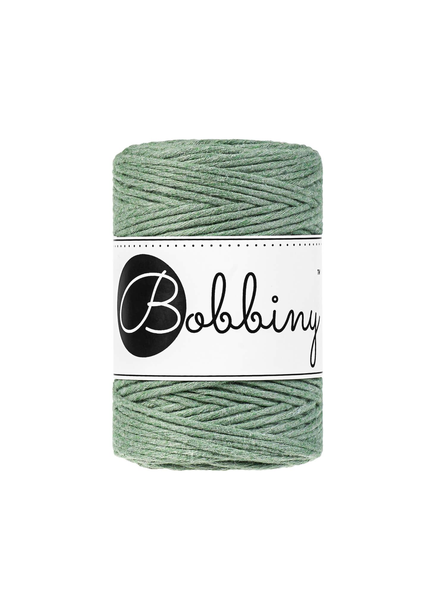 Bobbiny Single Twist Macrame Cord Baby 1.5 mm - enkeltvinnat makramégarn