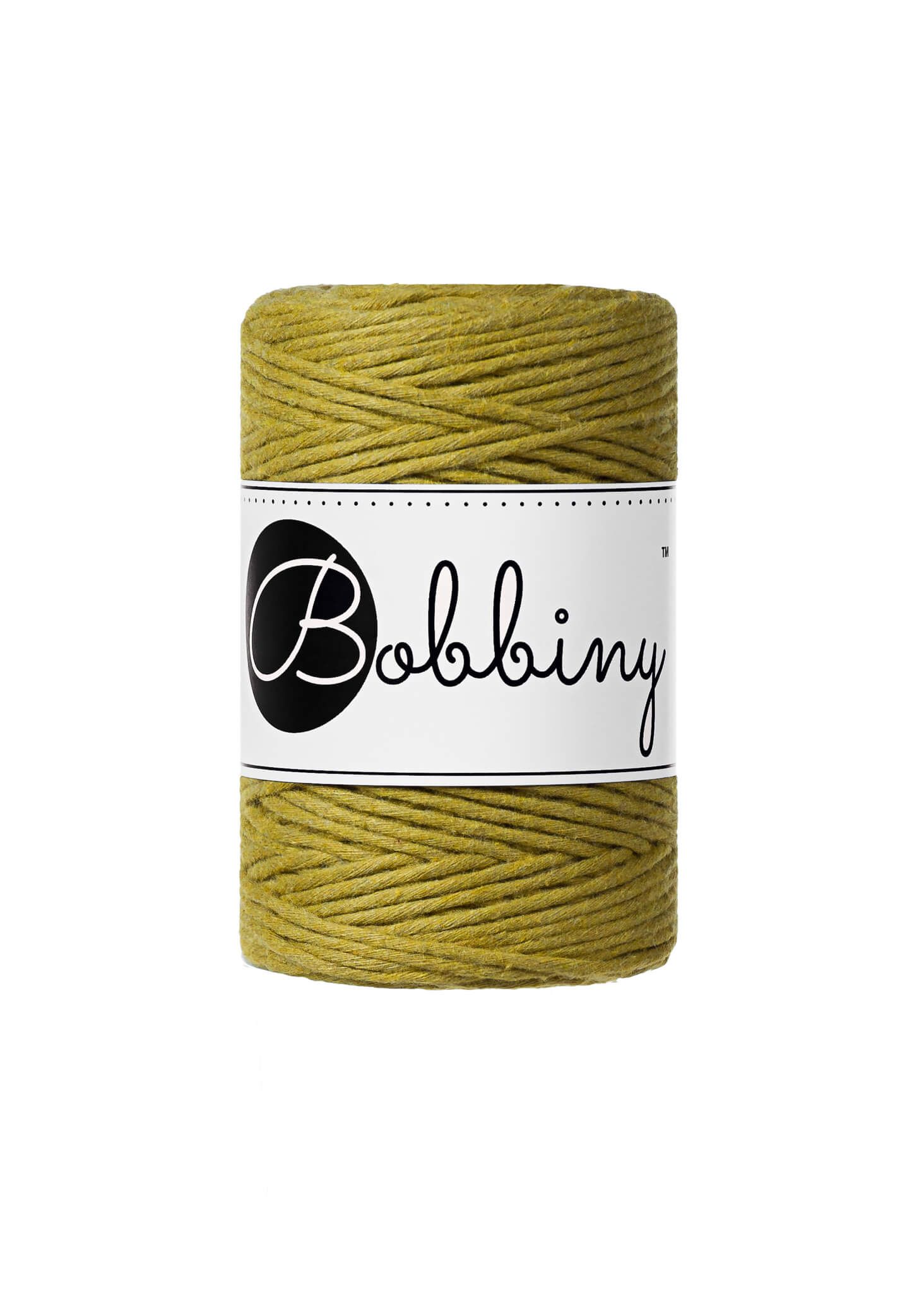 Bobbiny Single Twist Macrame Cord Baby 1.5 mm - enkeltvinnat makramégarn