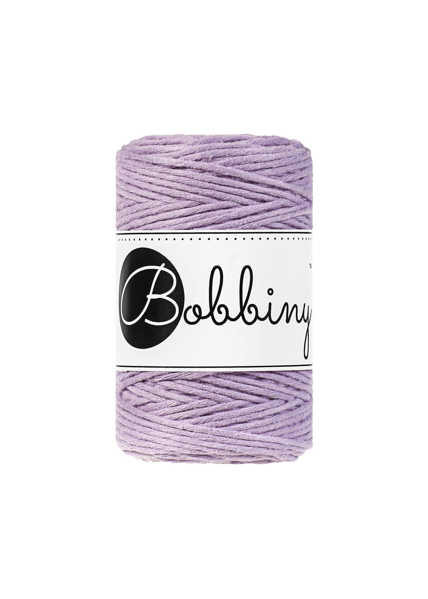 Bobbiny Single Twist Macrame Cord Baby 1.5 mm - enkeltvinnat makramégarn
