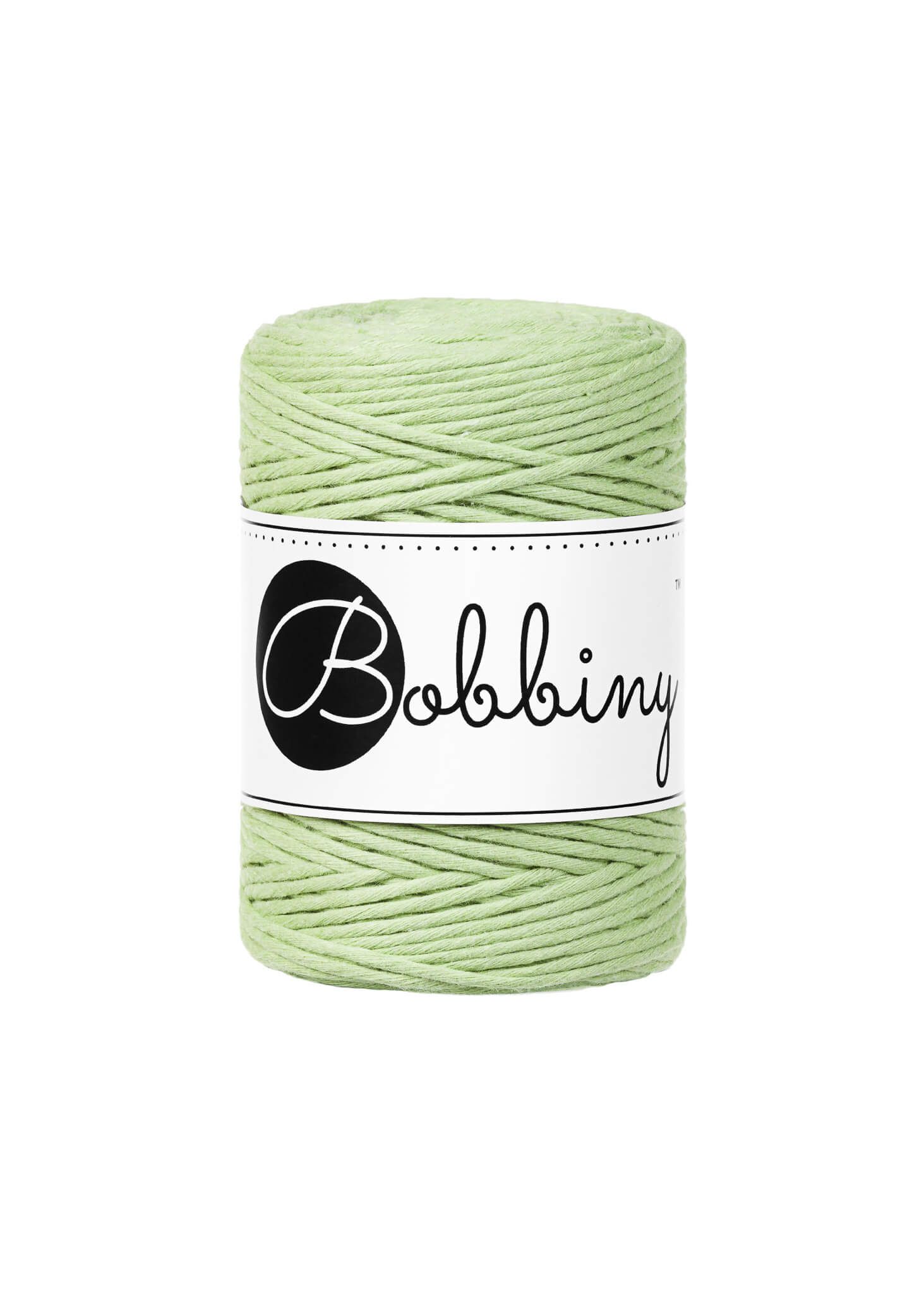 Bobbiny Single Twist Macrame Cord Baby 1.5 mm - enkeltvinnat makramégarn