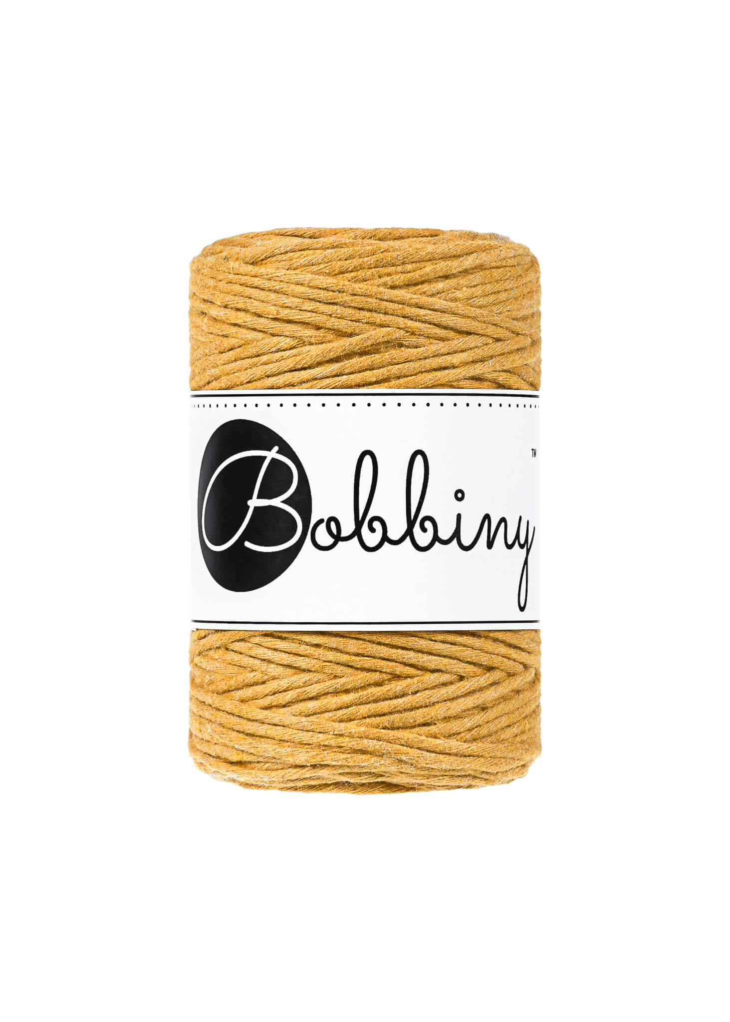 Bobbiny Single Twist Macrame Cord Baby 1.5 mm - enkeltvinnat makramégarn