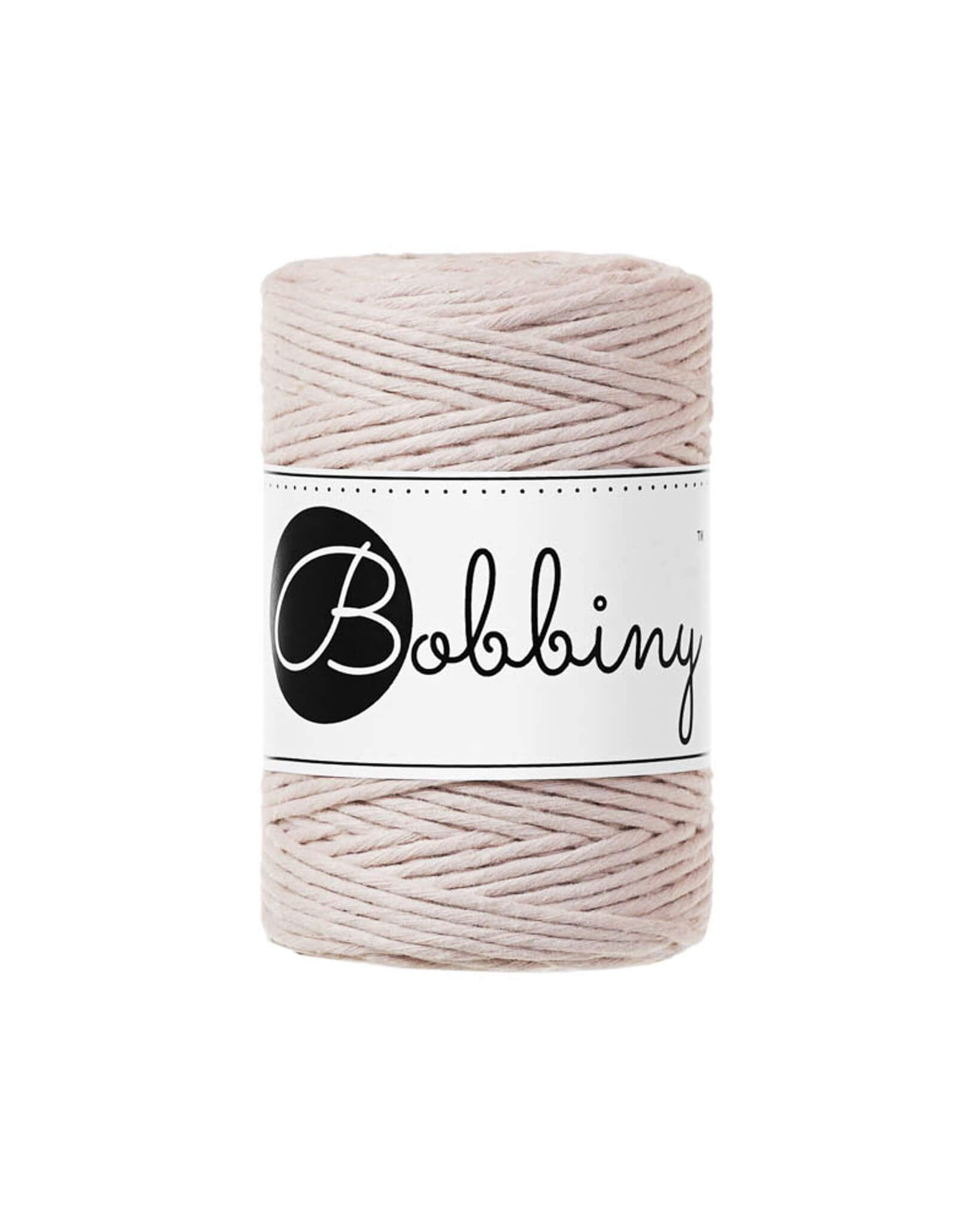 Bobbiny Single Twist Macrame Cord Baby 1.5 mm - enkeltvinnat makramégarn