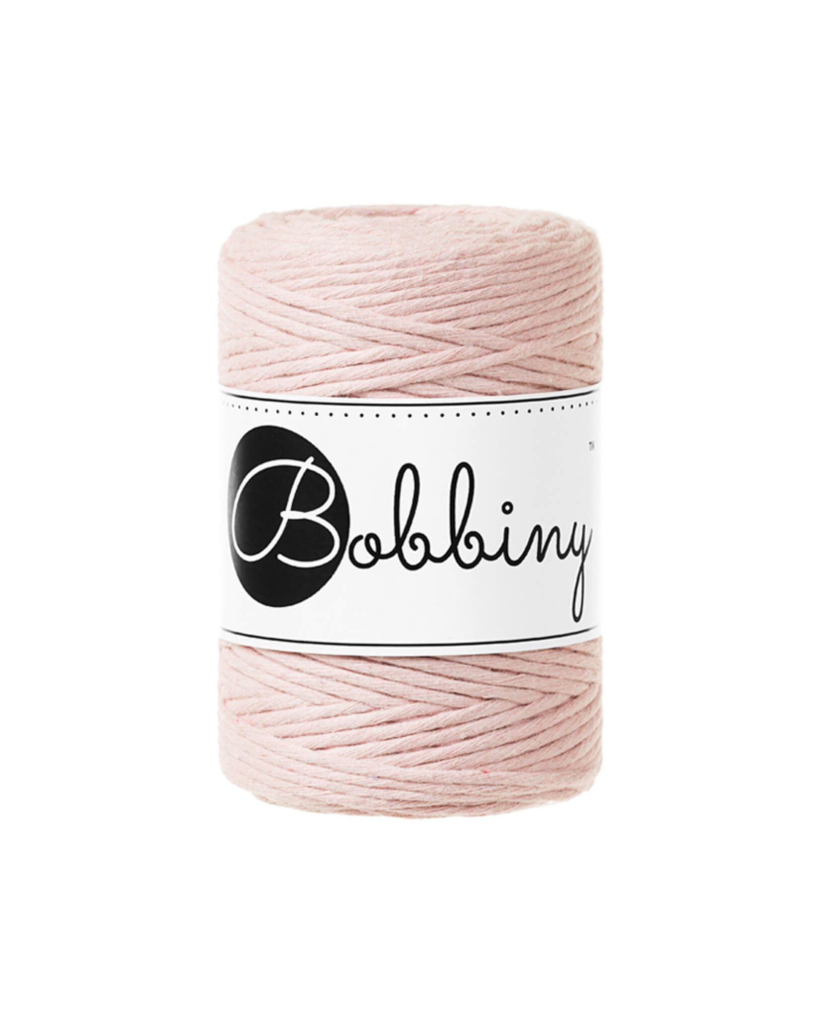 Bobbiny Single Twist Macrame Cord Baby 1.5 mm - enkeltvinnat makramégarn