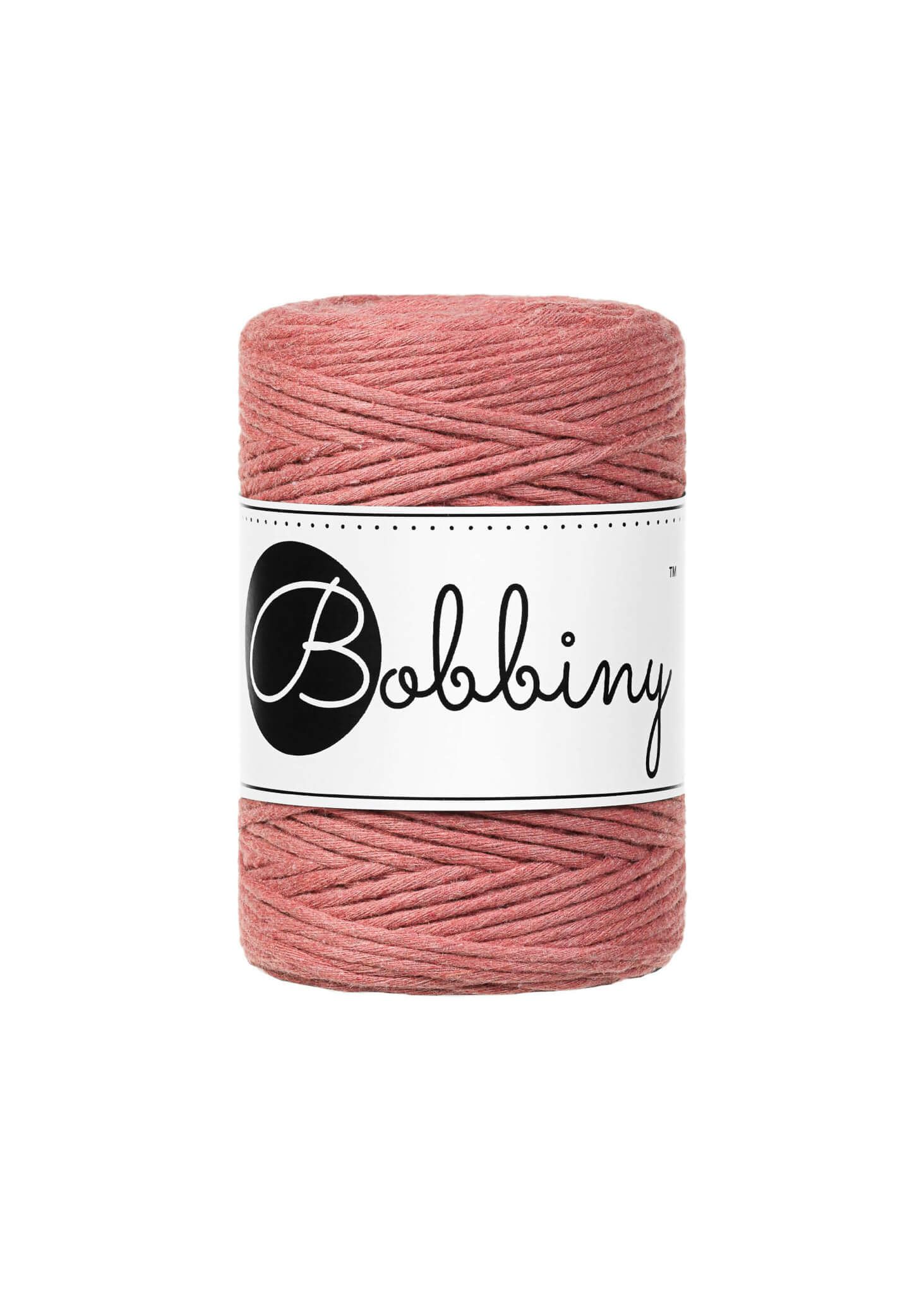 Bobbiny Single Twist Macrame Cord Baby 1.5 mm - enkeltvinnat makramégarn