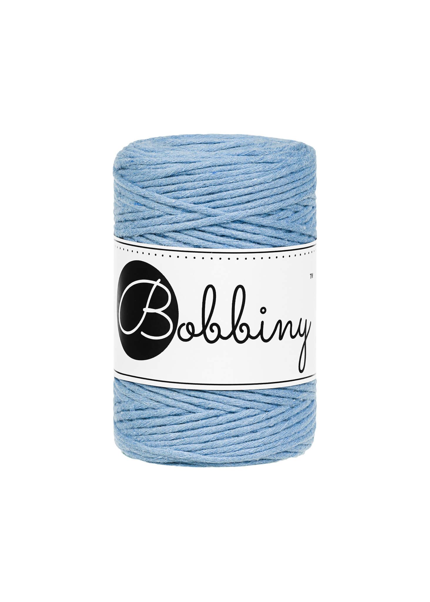 Bobbiny Single Twist Macrame Cord Baby 1.5 mm - enkeltvinnat makramégarn