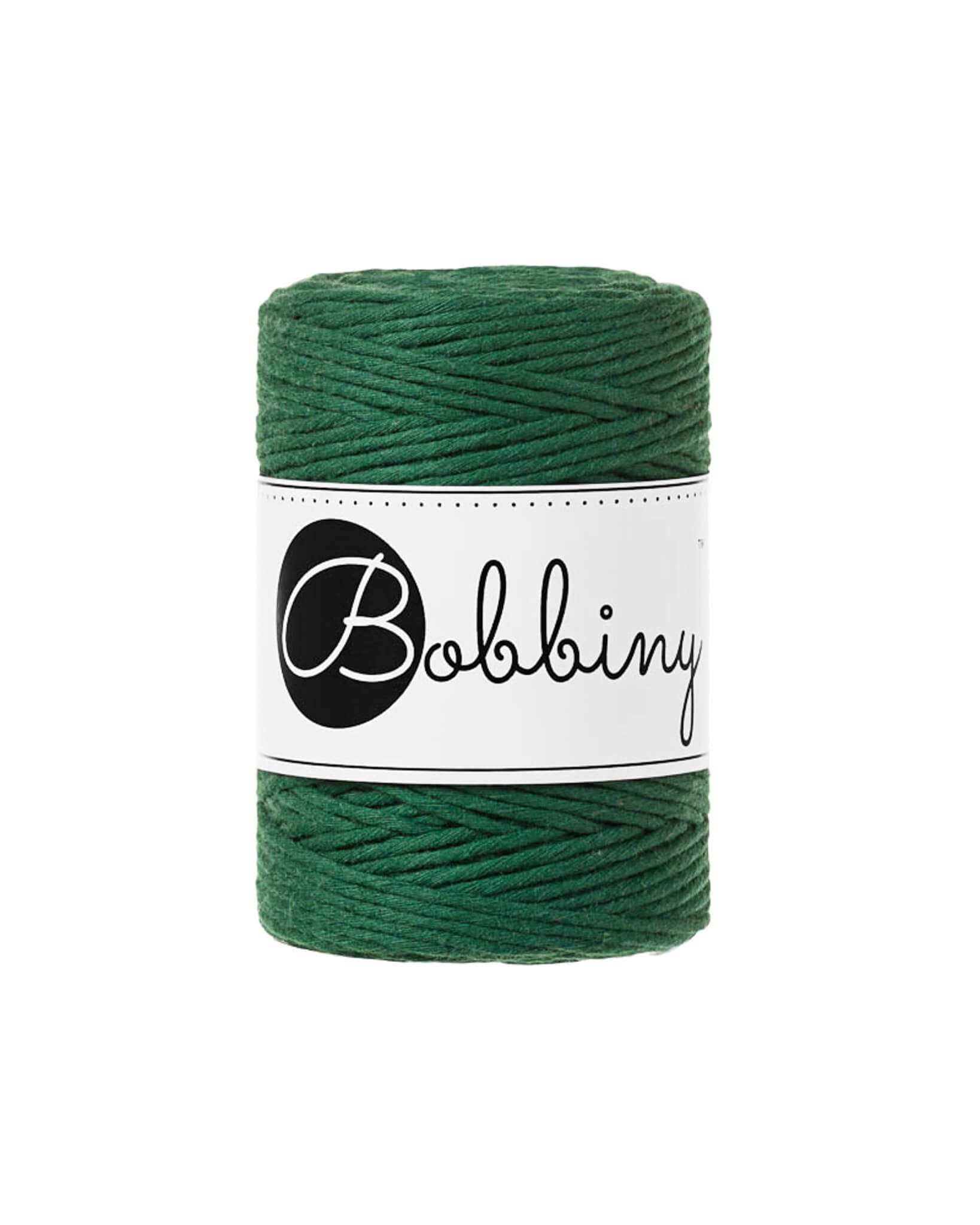 Bobbiny Single Twist Macrame Cord Baby 1.5 mm - enkeltvinnat makramégarn