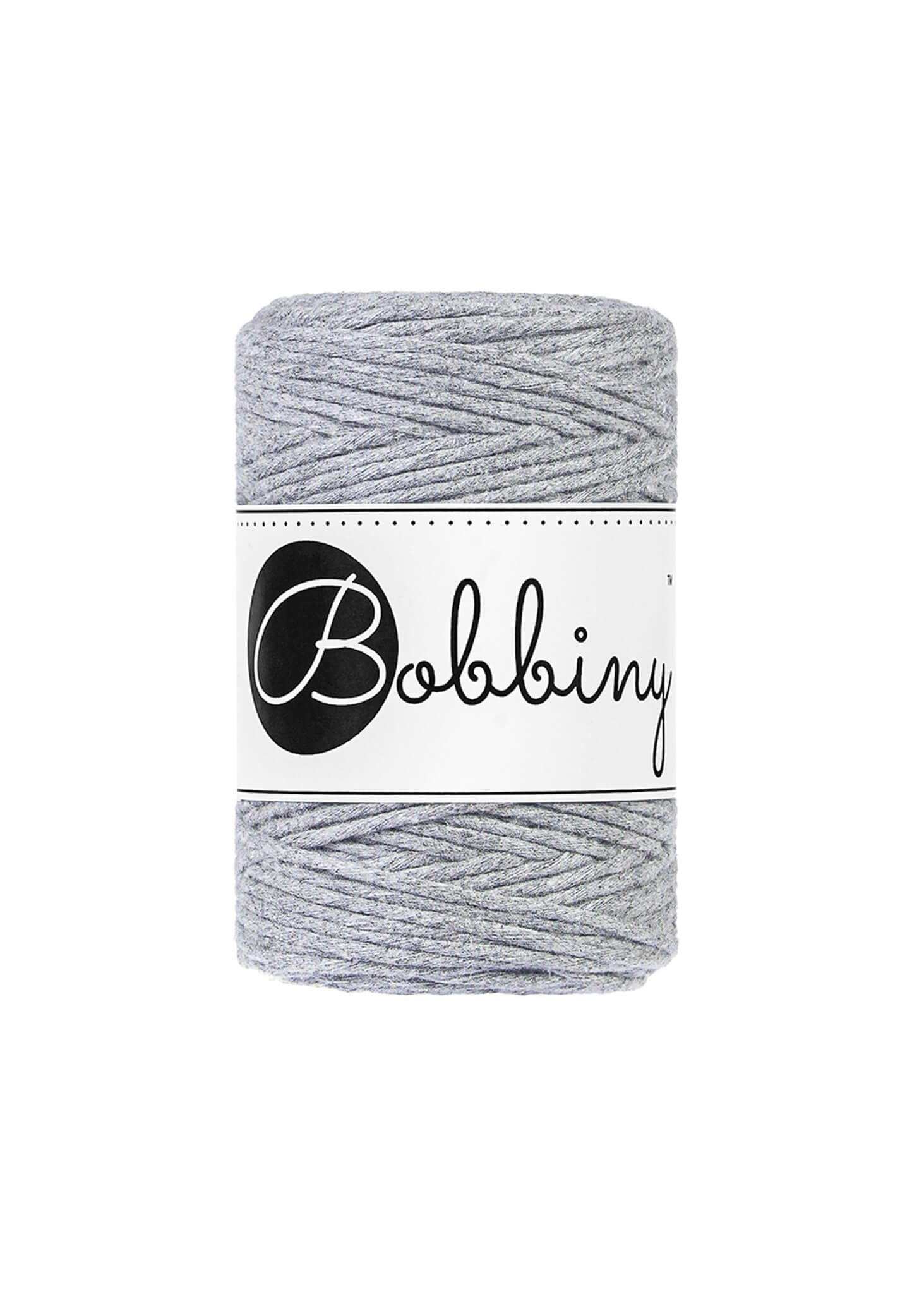 Bobbiny Single Twist Macrame Cord Baby 1.5 mm - enkeltvinnat makramégarn