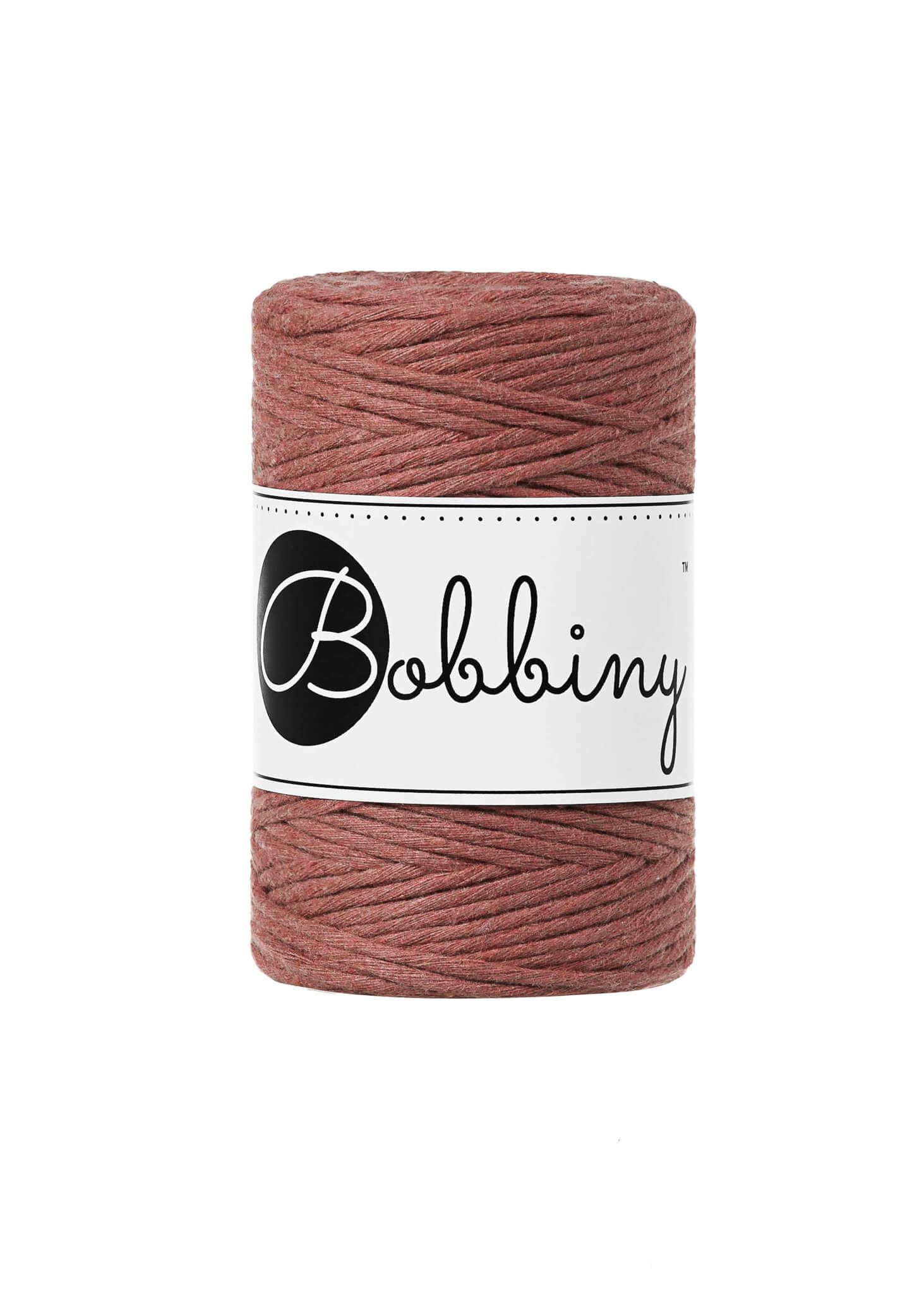 Bobbiny Single Twist Macrame Cord Baby 1.5 mm - enkeltvinnat makramégarn