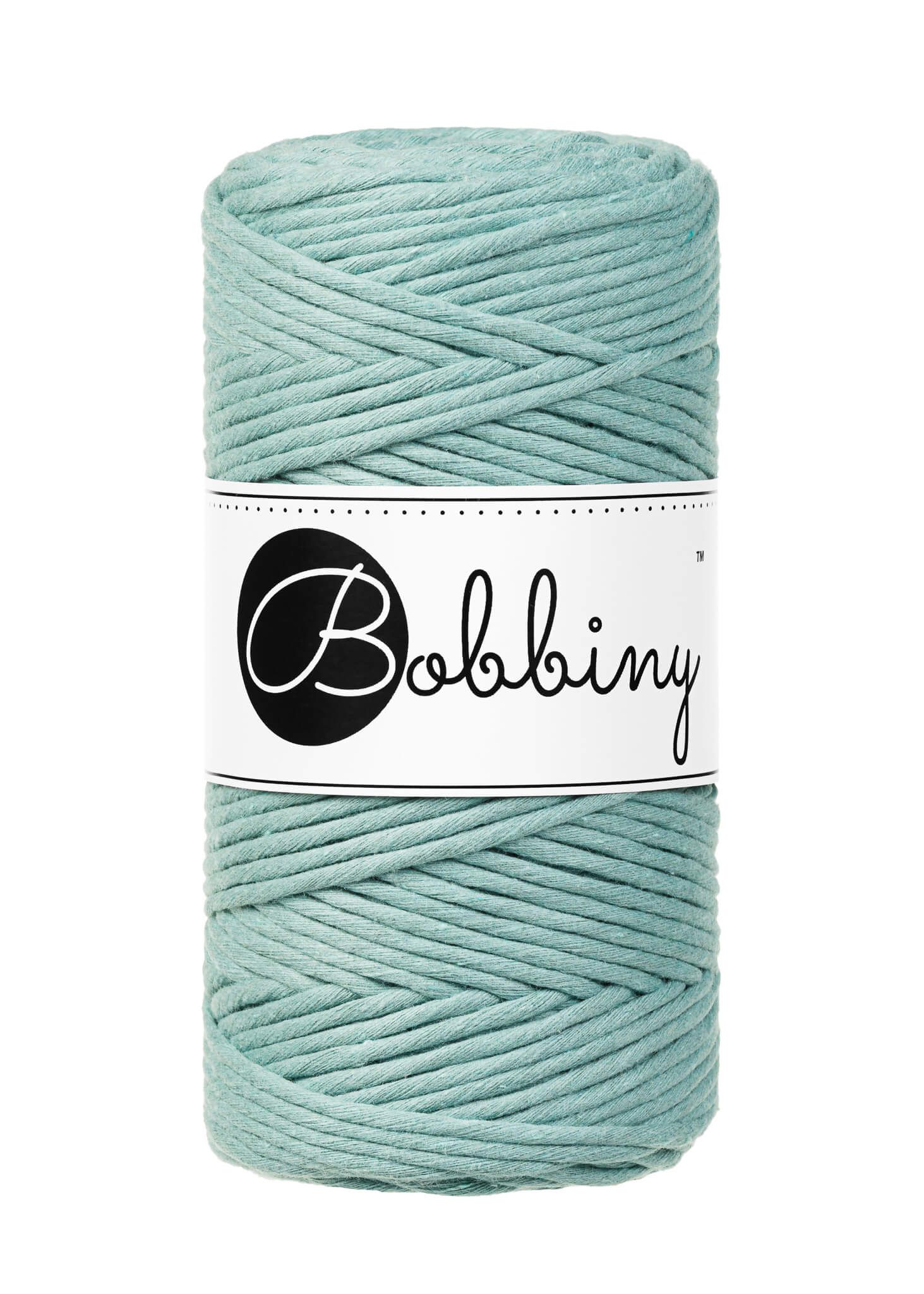 Bobbiny Single Twist Macrame Cord Regular 3 mm - enkeltvinnat makramégarn