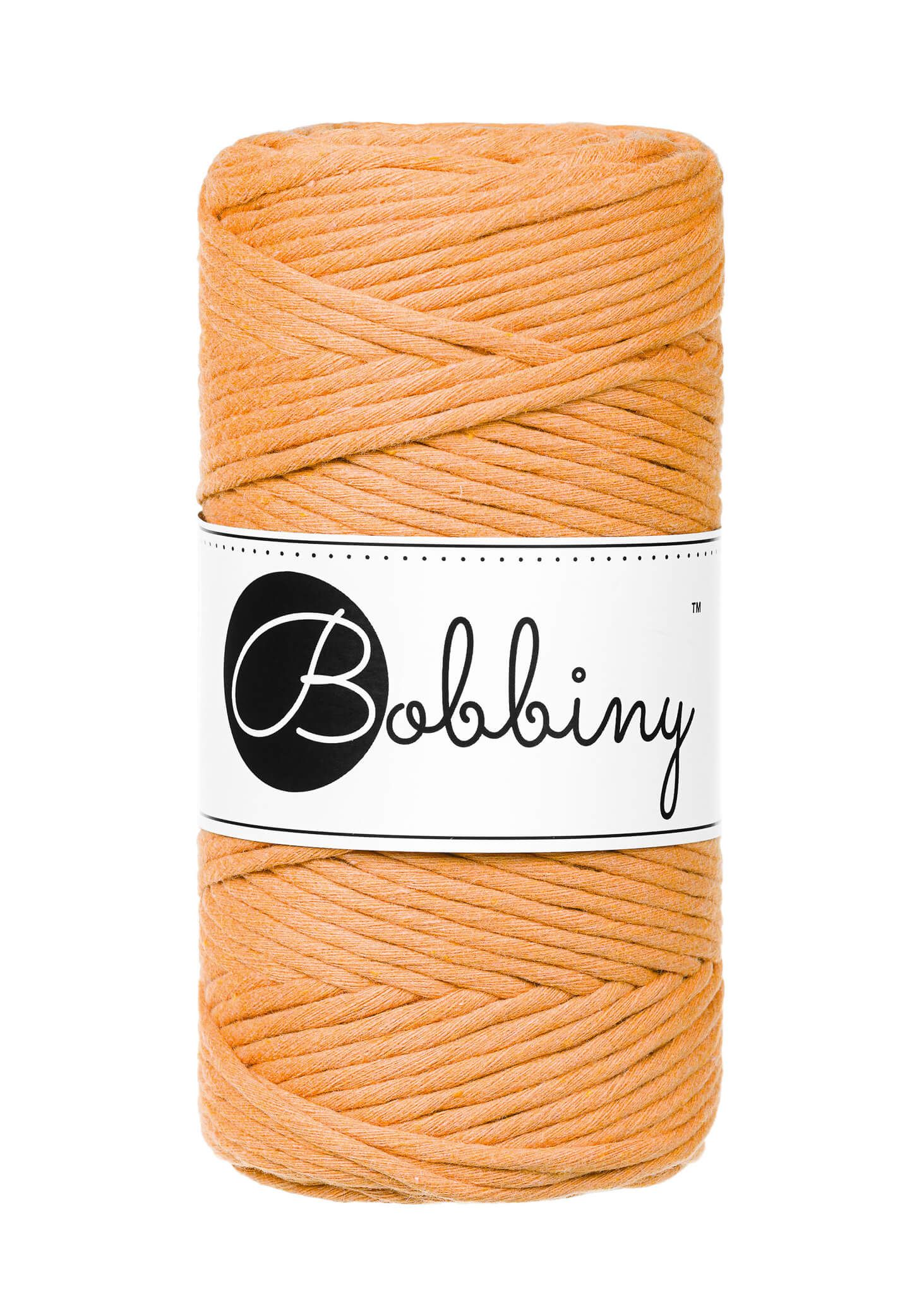 Bobbiny Single Twist Macrame Cord Regular 3 mm - enkeltvinnat makramégarn