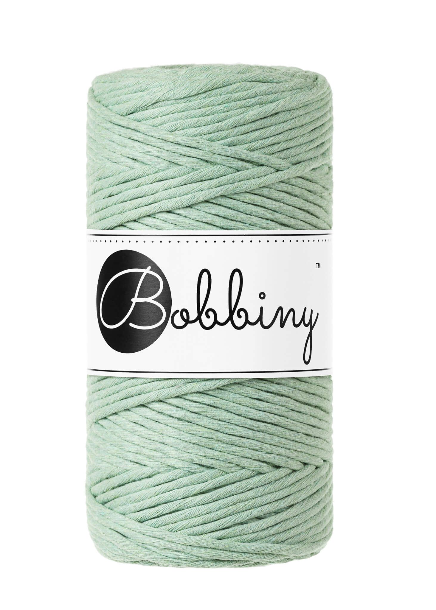 Bobbiny Single Twist Macrame Cord Regular 3 mm - enkeltvinnat makramégarn