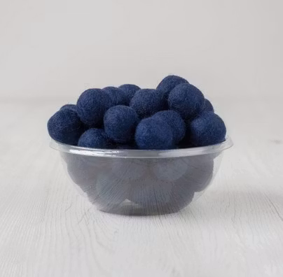 Ullbollar - 2 cm bollar i 100% ull