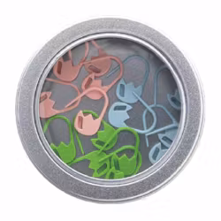 Tulip Stitch markets set - 15 stickmarkörer som ser ut som tulpaner