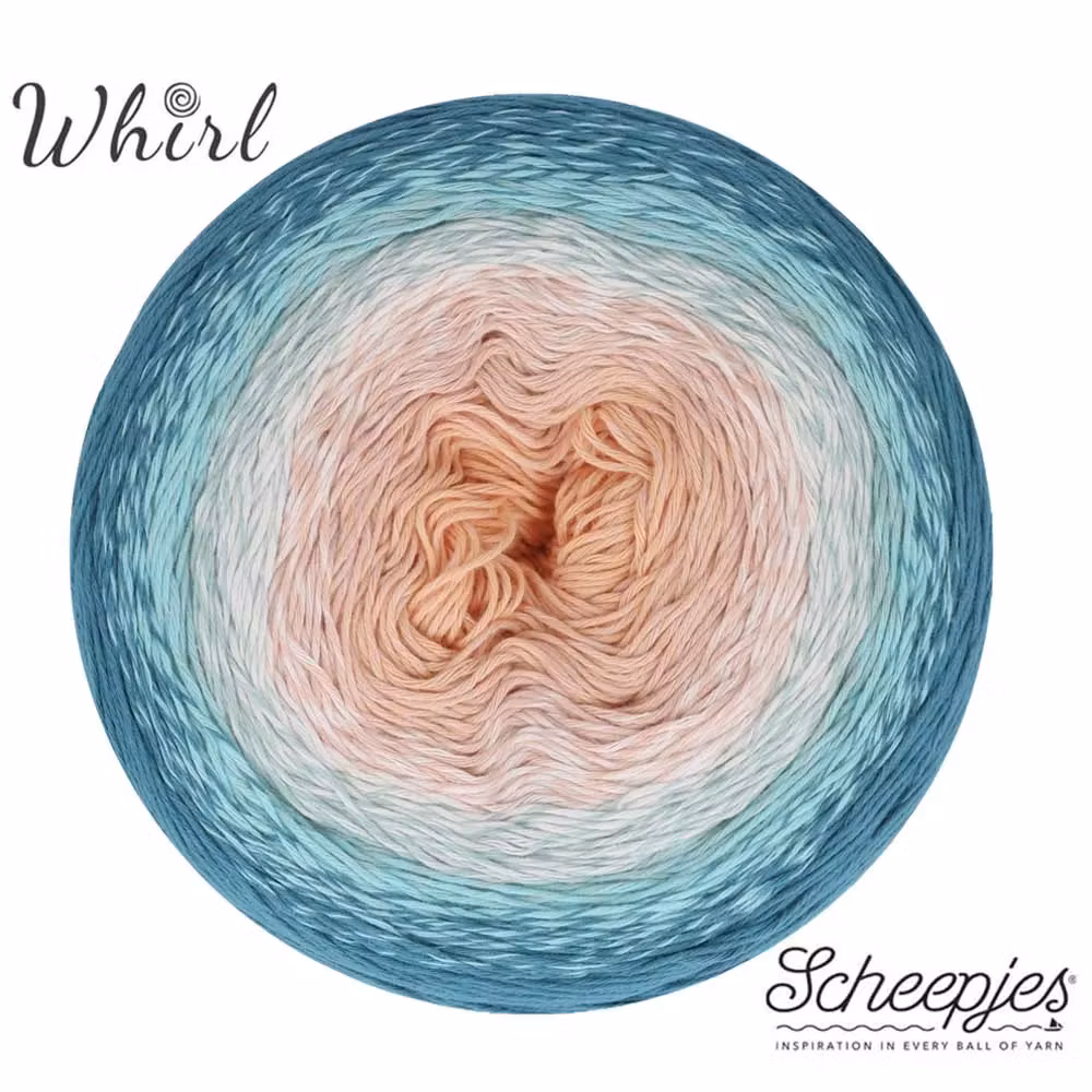 Scheepjes Cotton Whirl - GOTS-certifierat cakegarn i 100 % bomull