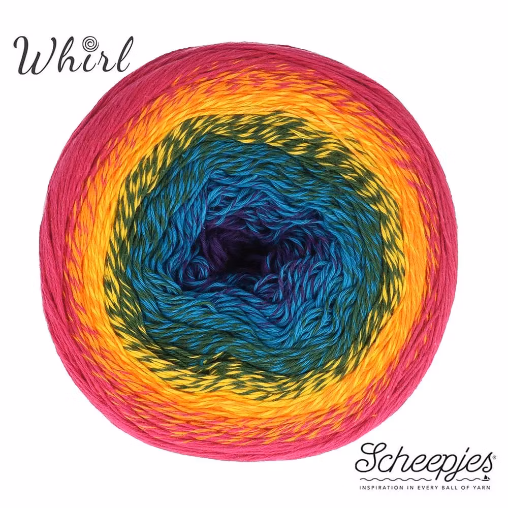 Scheepjes Cotton Whirl - GOTS-certifierat cakegarn i 100 % bomull