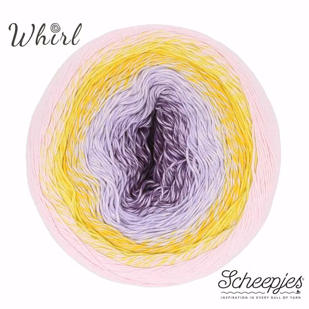 Scheepjes Cotton Whirl - GOTS-certifierat cakegarn i 100 % bomull