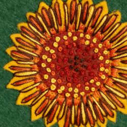 Corinne Lapierre - Botanical Felt Appliqué - kit för filtsömnad