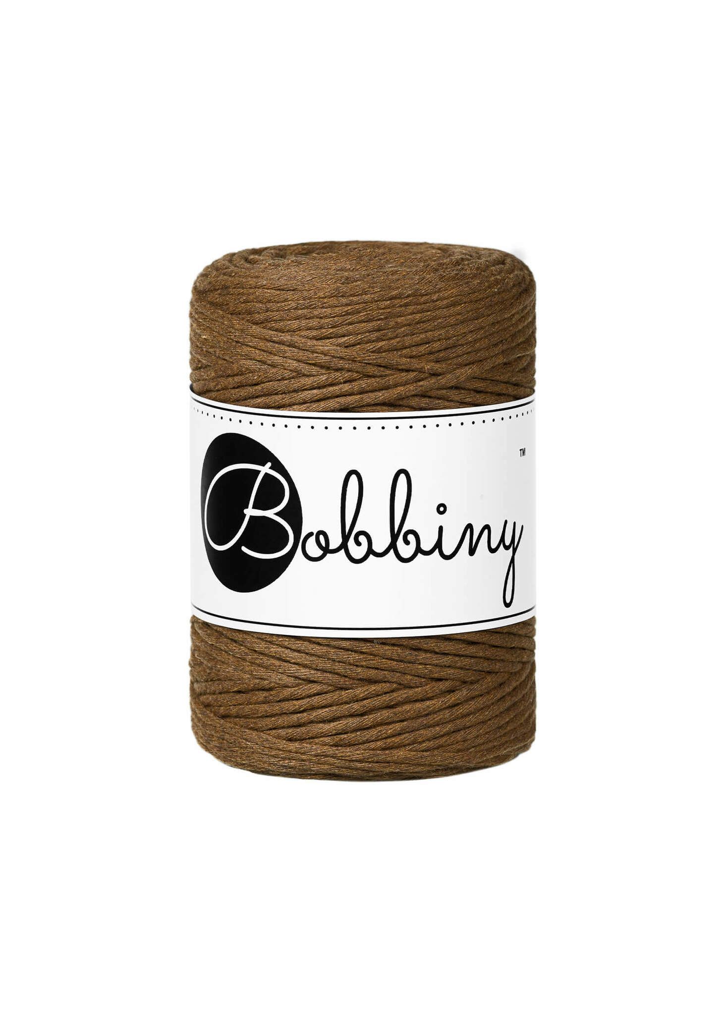 Bobbiny Single Twist Macrame Cord Baby 1.5 mm - enkeltvinnat makramégarn