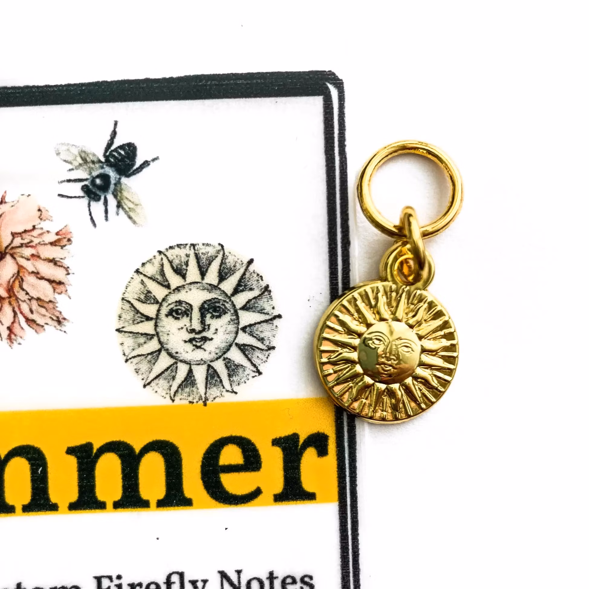 Firefly Notes Summer markers - Stickmarkörer med somriga motiv 8 st