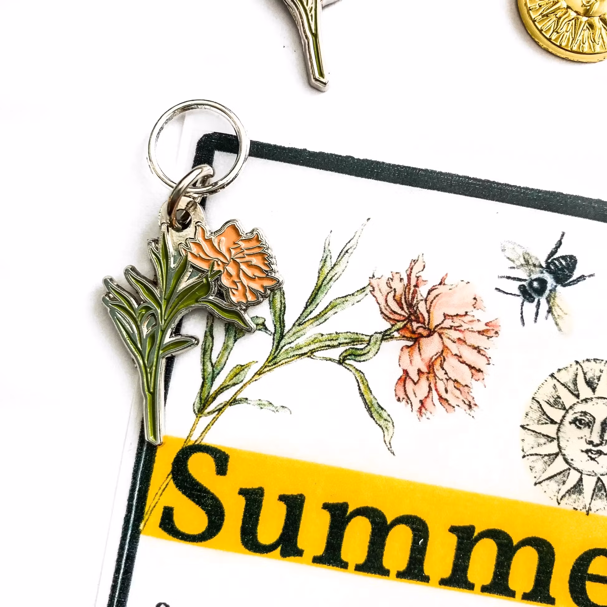 Firefly Notes Summer markers - Stickmarkörer med somriga motiv 8 st