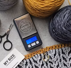 The Knitting Barber Pocket Scale - liten smidig våg för garn