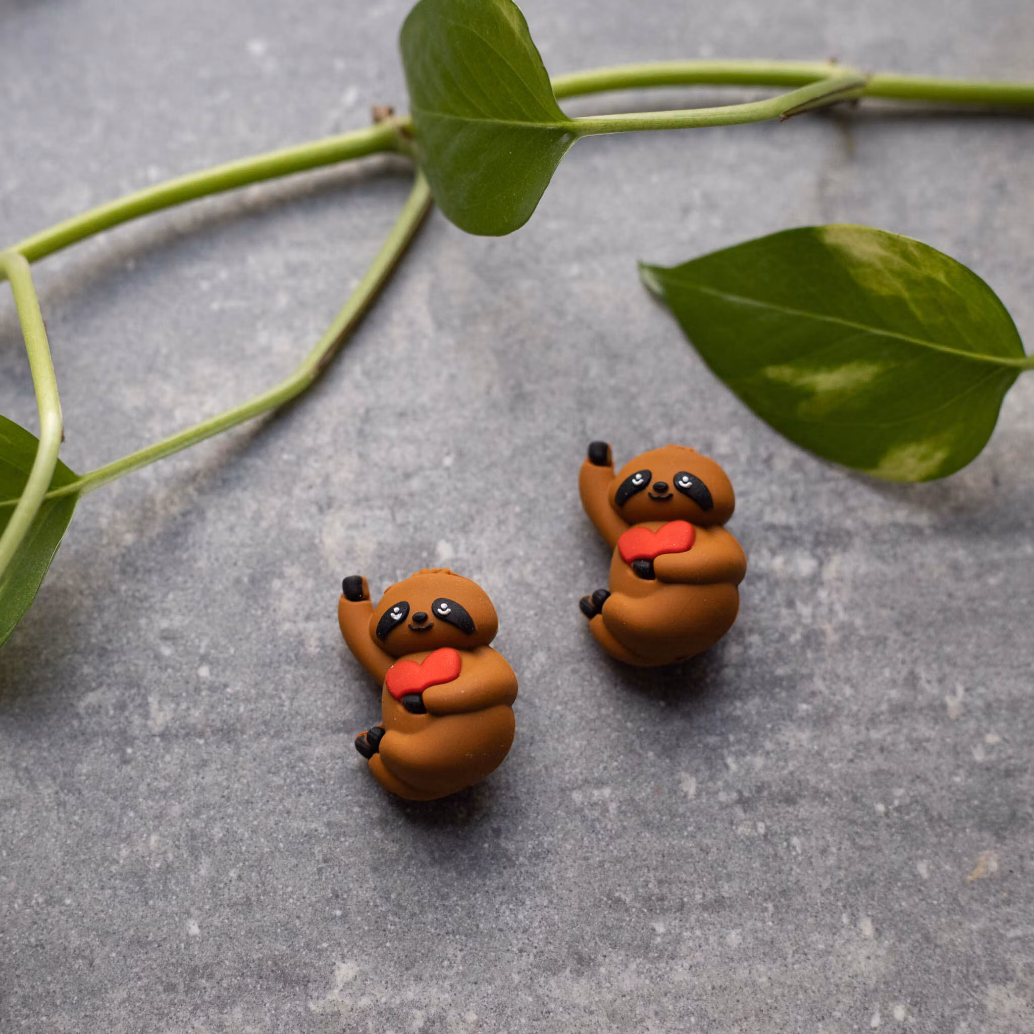 The Knitting Barber Stitch Stoppers - stickstoppar med djur