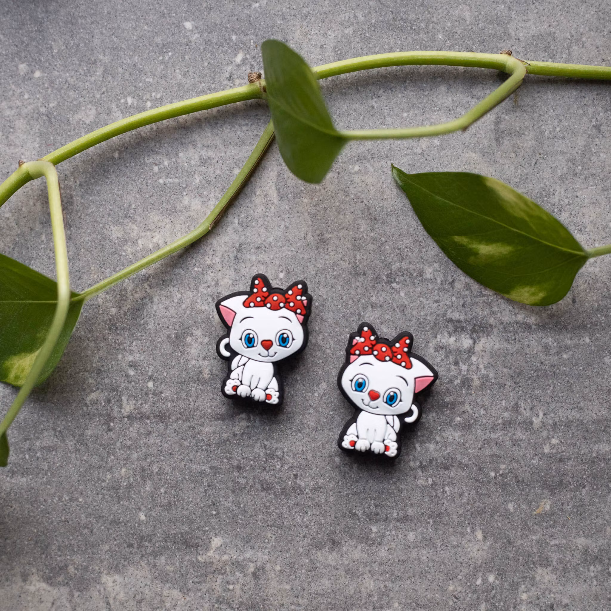 The Knitting Barber Stitch Stoppers - stickstoppar med djur