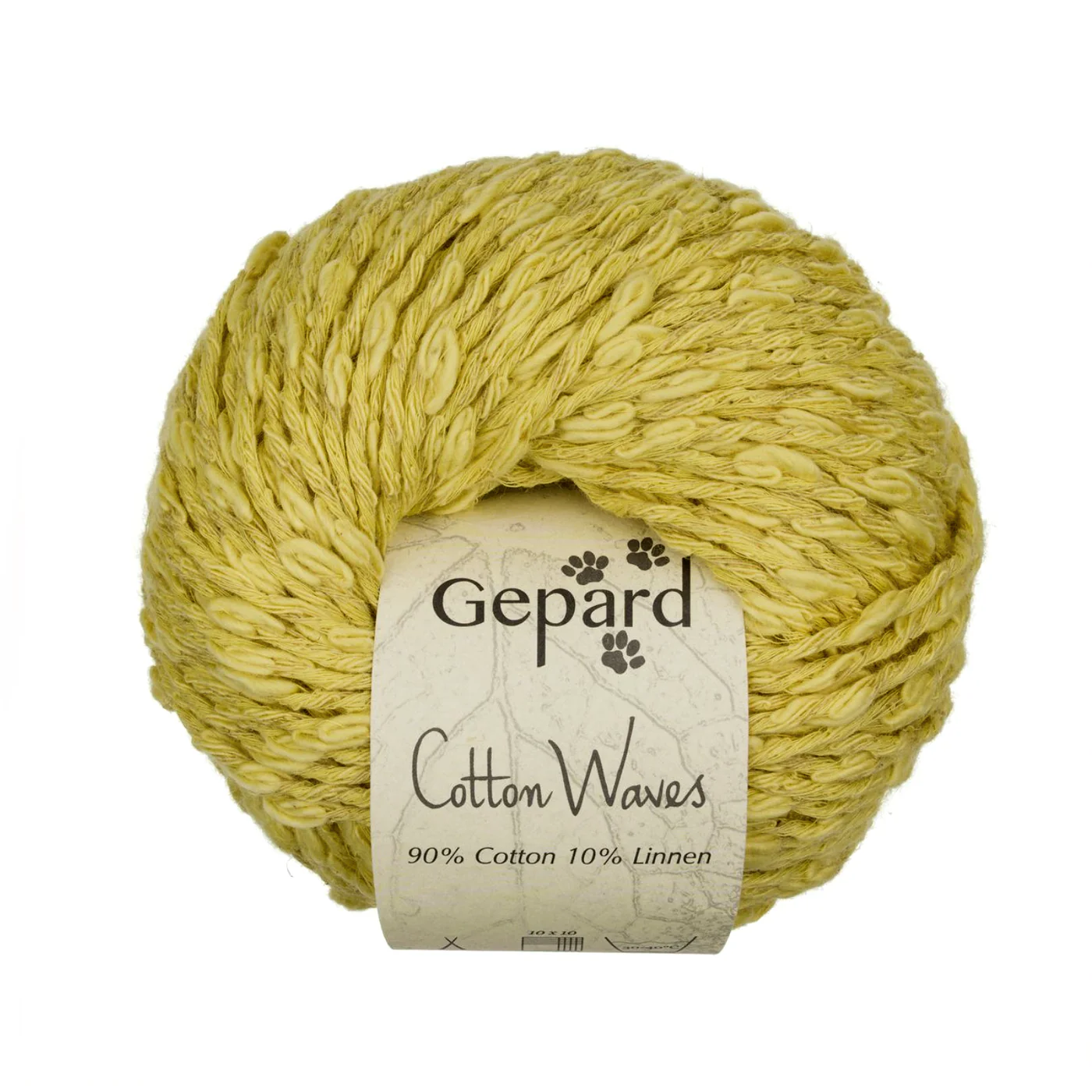 Gepard Cotton Wave - bomullsgarn med bouclé-struktur