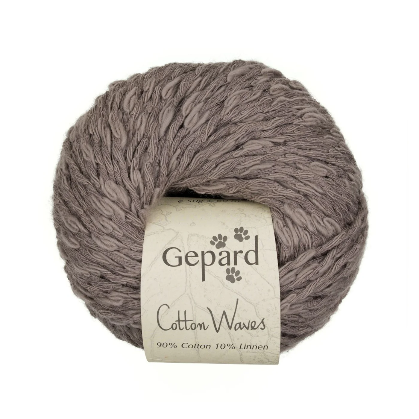 Gepard Cotton Wave - bomullsgarn med bouclé-struktur