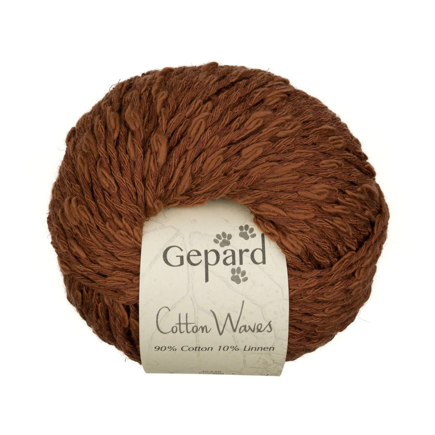 Gepard Cotton Wave - bomullsgarn med bouclé-struktur