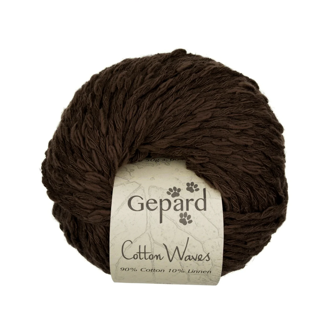 Gepard Cotton Wave - bomullsgarn med bouclé-struktur