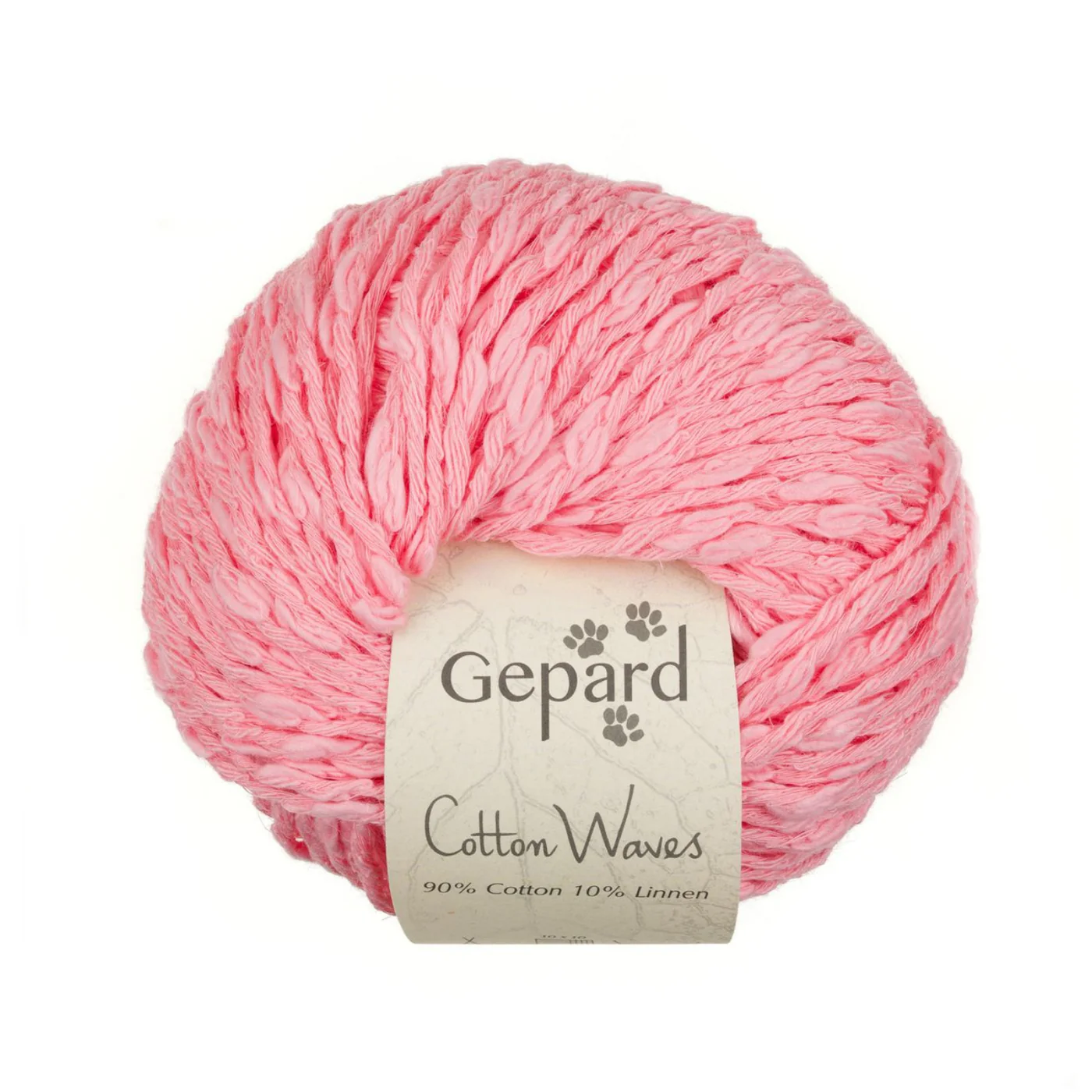 Gepard Cotton Wave - bomullsgarn med bouclé-struktur