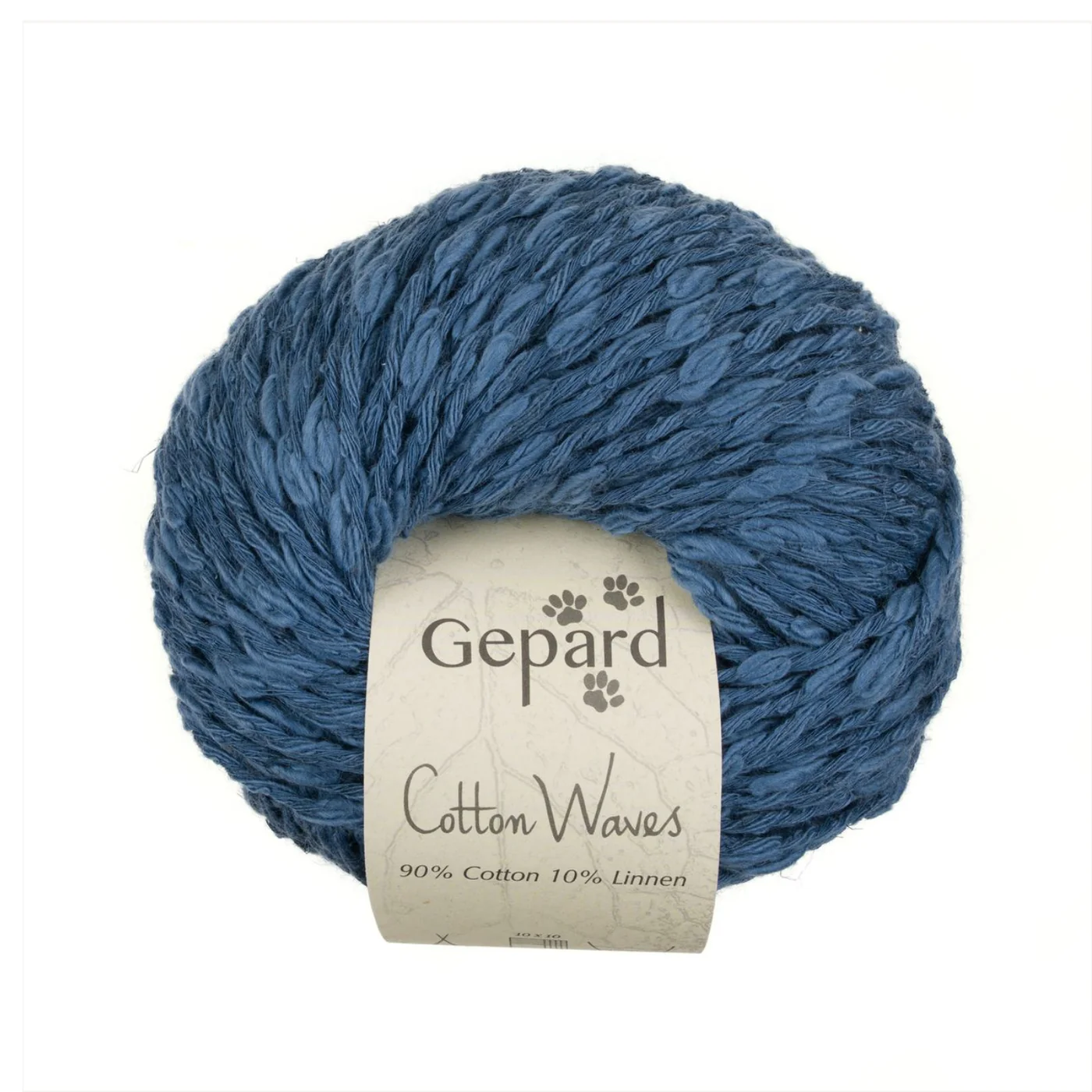 Gepard Cotton Wave - bomullsgarn med bouclé-struktur