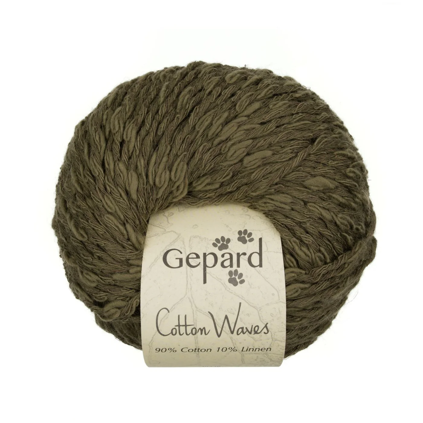 Gepard Cotton Wave - bomullsgarn med bouclé-struktur