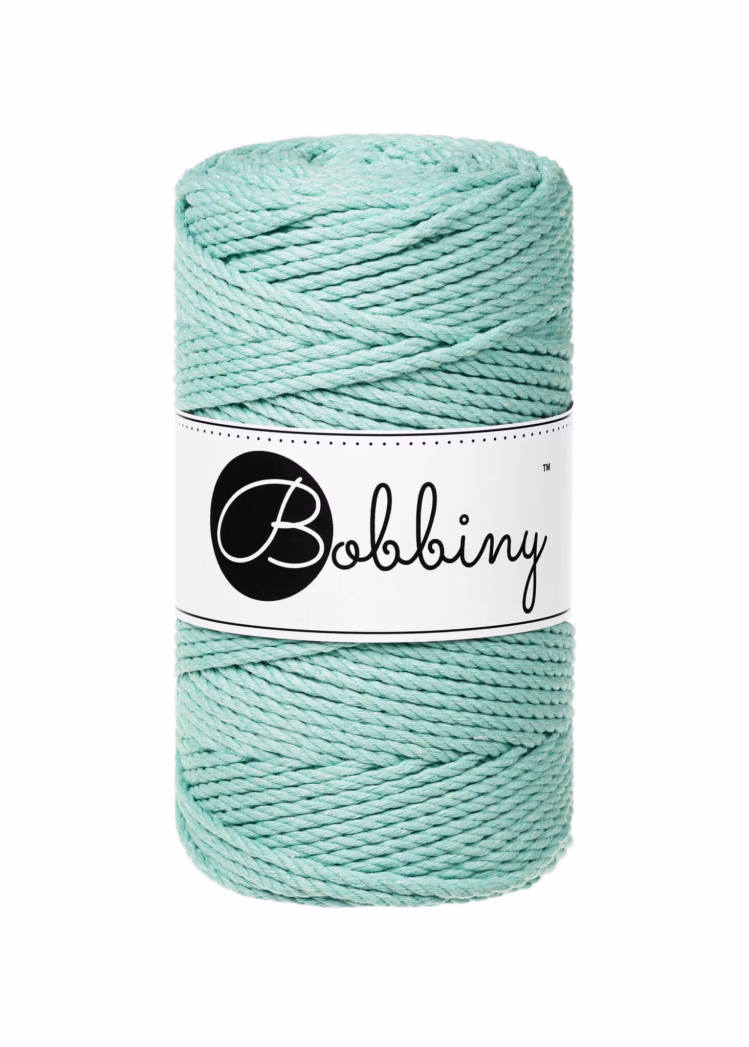 Bobbiny 3ply Macrame Rope Regular 3 mm - trippeltvinnat makramégarn