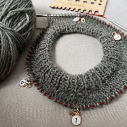 KNITS by Cindy Ekman Numbers set - Stickmarkörer med nummer 1-4