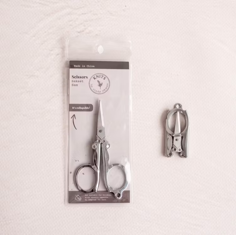 KNITS by Cindy Ekman Foldable scissor  - Ihopfällbar sax i metall