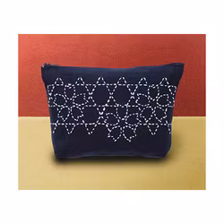 Sashikokit nr 214 - kit för att sy en necessär med sashiko