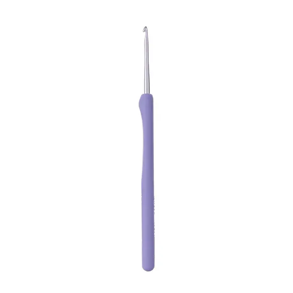 Tulip Etimo Murasaki - lila ergonomisk virknål (1.80 mm - 6.5 mm)