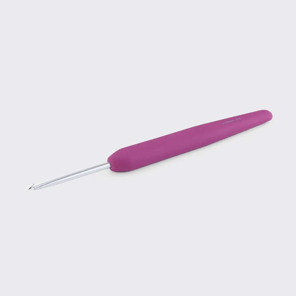 Knitpro Waves 2.0 - virknål med ergonomiskt handtag (2.00mm - 12mm)