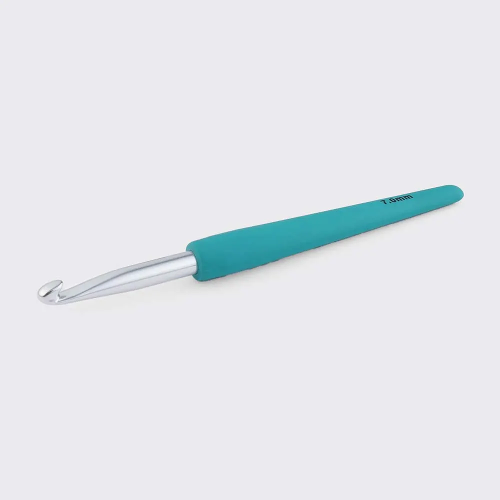 Knitpro Waves 2.0 - virknål med ergonomiskt handtag (2.00mm - 12mm)