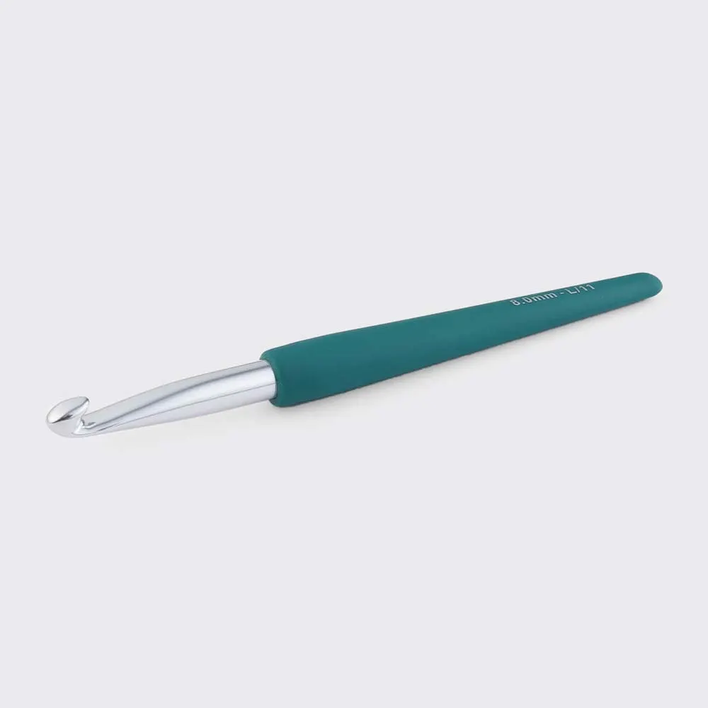 Knitpro Waves 2.0 - virknål med ergonomiskt handtag (2.00mm - 12mm)