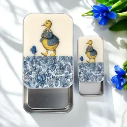 Firefly Notes Duck notions tin - Metallask med anka