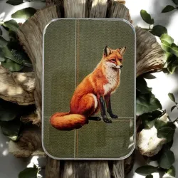Firefly Notes Fox notions tin - Metallask med räv