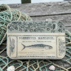 Firefly Notes Tinned fish notions tin - Metallask med fiskkonserv