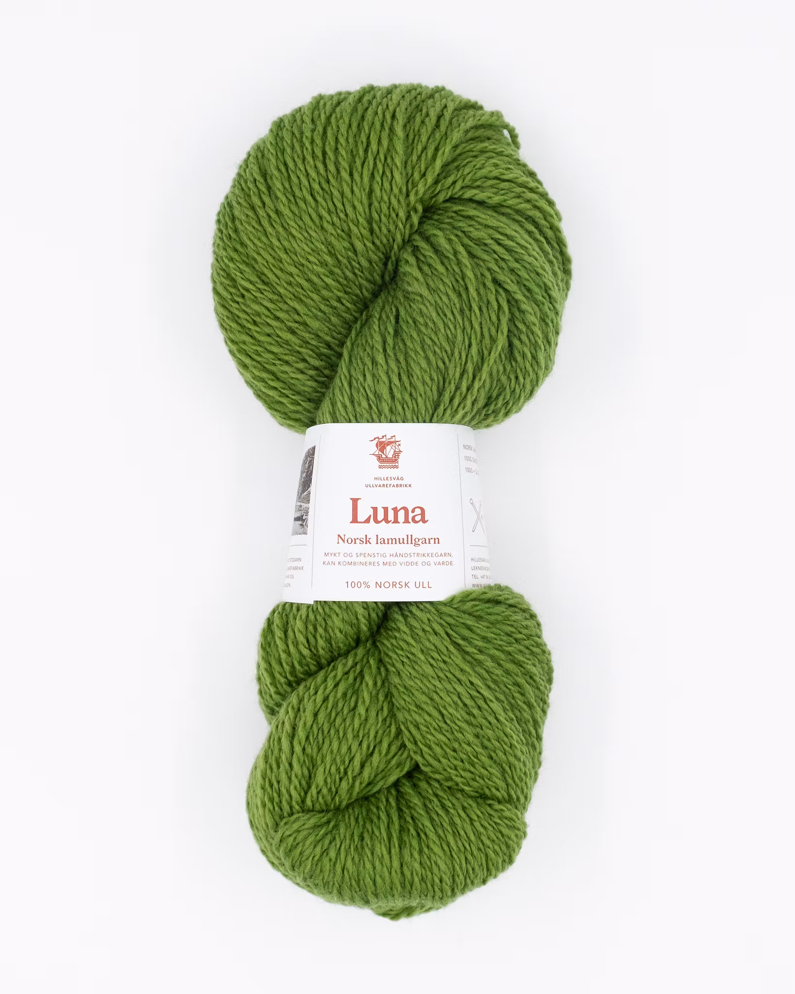 Hillesvåg Ullvarefabrikk Luna - mjukt lammullsgarn