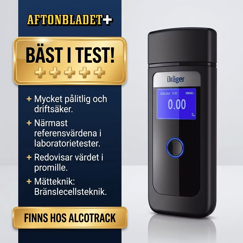Aftonbladet (26-08-28): Dräger Alcotest 4000 - Bäst i test!