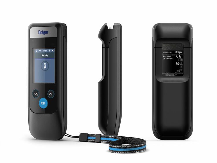 Dräger Alcotest® 7000 Police alkometer (nykalibreret)